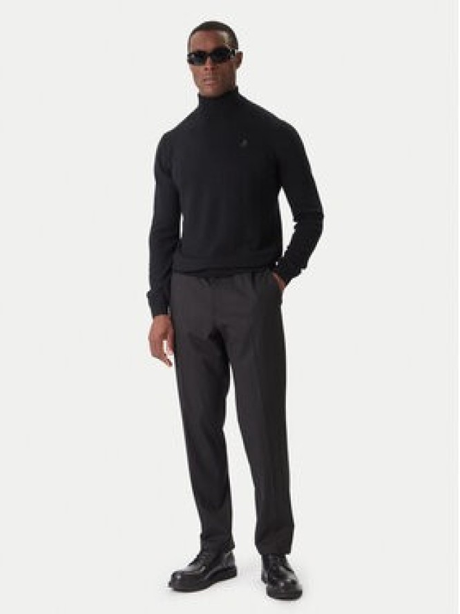 KARL LAGERFELD Golf 655058 554399 Czarny Regular Fit