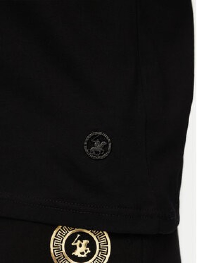 Beverly Hills Polo Club T-Shirt M1617-HR Czarny Regular Fit