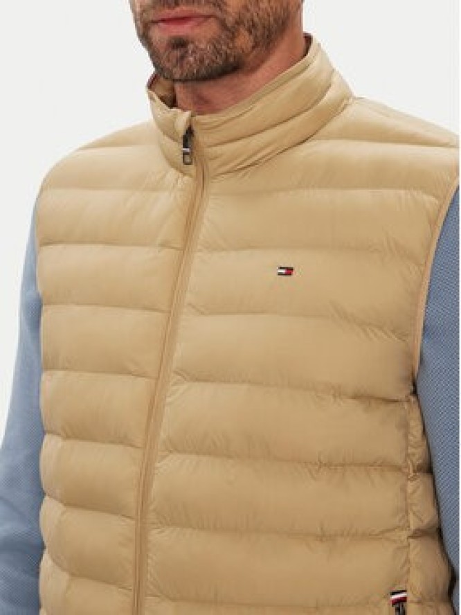Tommy Hilfiger Kamizelka MW0MW37677 Beżowy Regular Fit