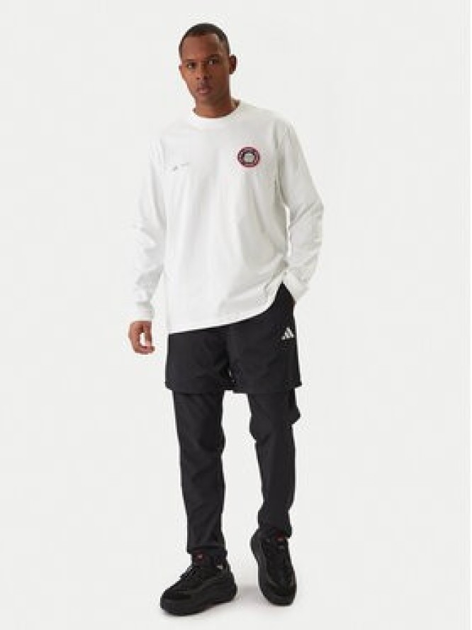 adidas Longsleeve Moon Boot JM8917 Biały Loose Fit