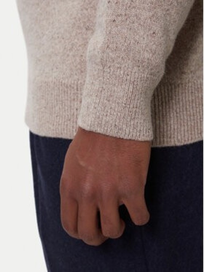 Barbour Sweter Essential Tisbury MKN0844ST51 Beżowy Regular Fit