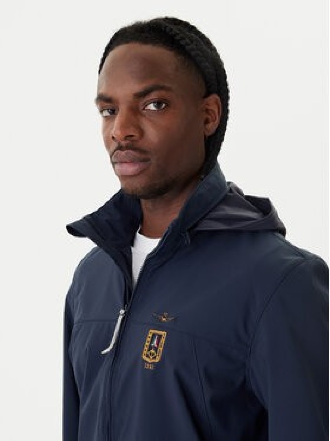 Aeronautica Militare Kurtka bomber 261AB3050UCT04290 Granatowy Regular Fit