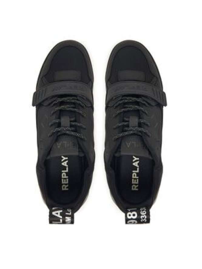 REPLAY Sneakersy Field M 2.0 GMS8L .000.C0019L Czarny