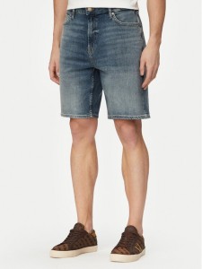 Guess Szorty jeansowe M6GD27 D0777 Niebieski Regular Fit