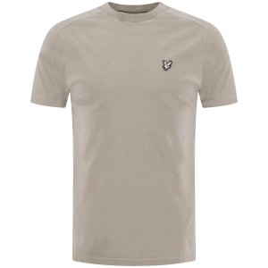 Koszulka z okrągłym dekoltem Lyle & Scott Natural Dye