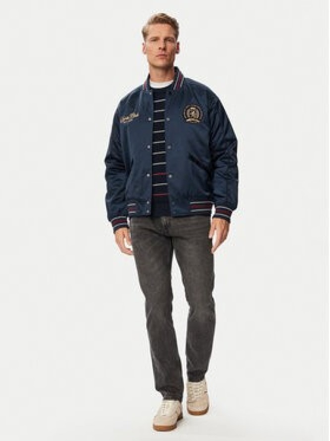 Tommy Jeans Jeansy Scanton DM0DM23341 Szary ciemny Slim Fit