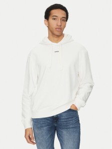 HUGO Bluza Dapo 50486478 Écru Relaxed Fit
