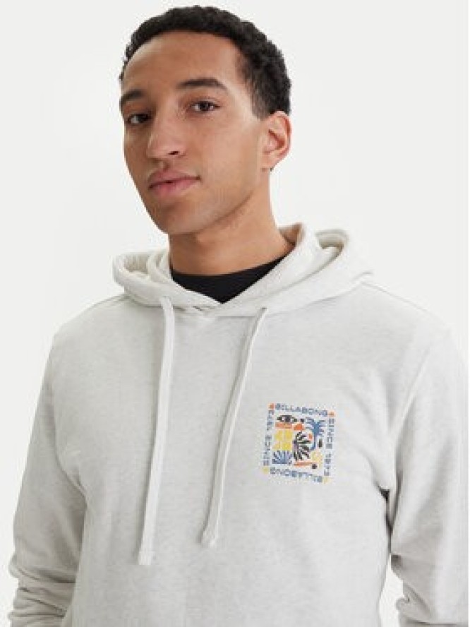 Billabong Bluza Foundation Po EBYSF00169 Szary Regular Fit