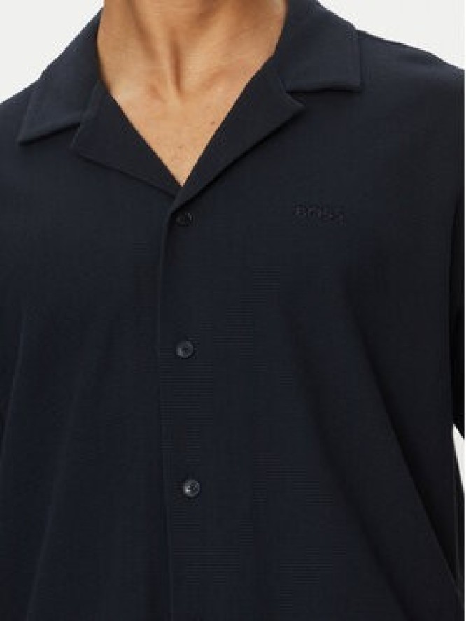BOSS Koszula 50536745 Granatowy Relaxed Fit