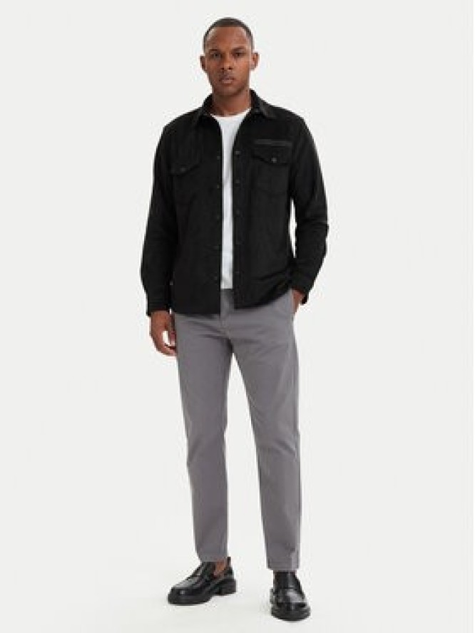 HUGO Koszula Ekel 50566311 Czarny Oversize