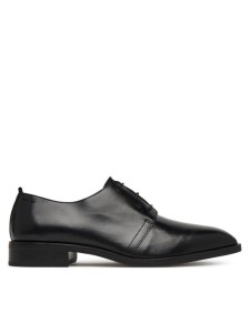 Calvin Klein Półbuty Slim Clean Derby Lth HM0HM02004 Czarny