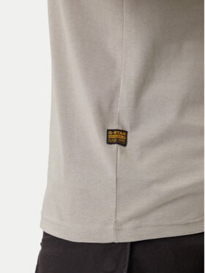 G-Star Raw T-Shirt Base-S D16411-336 Beżowy Regular Fit