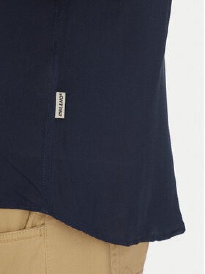 Blend Koszula 20716363 Granatowy Regular Fit