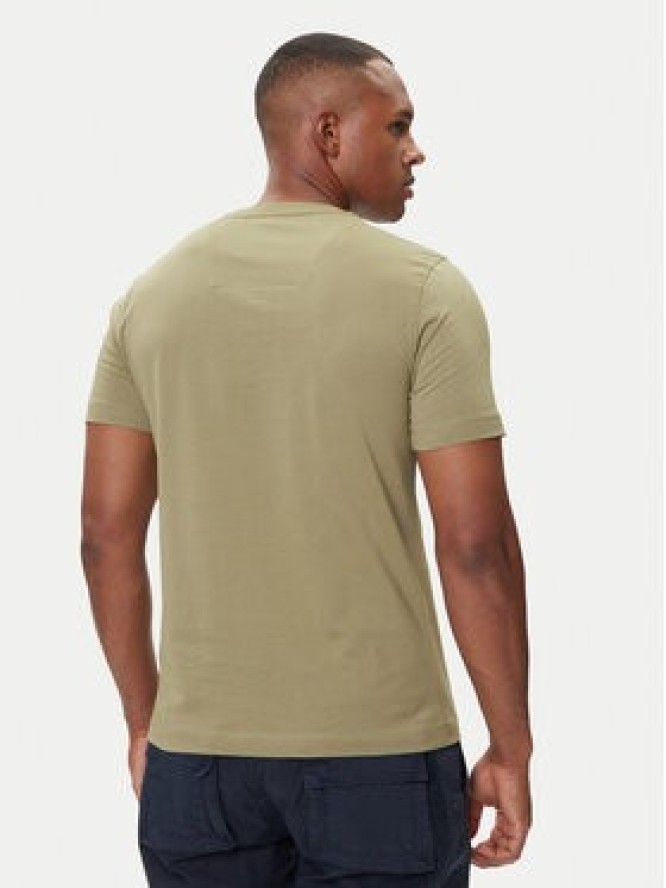 Aeronautica Militare T-Shirt 252TS1580UJ00372 Zielony Regular Fit