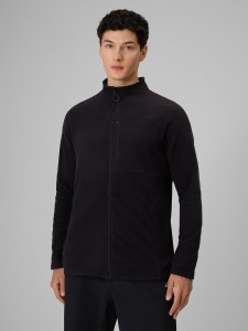 4F Polar regular bez kaptura Polartec męski - czarny XL