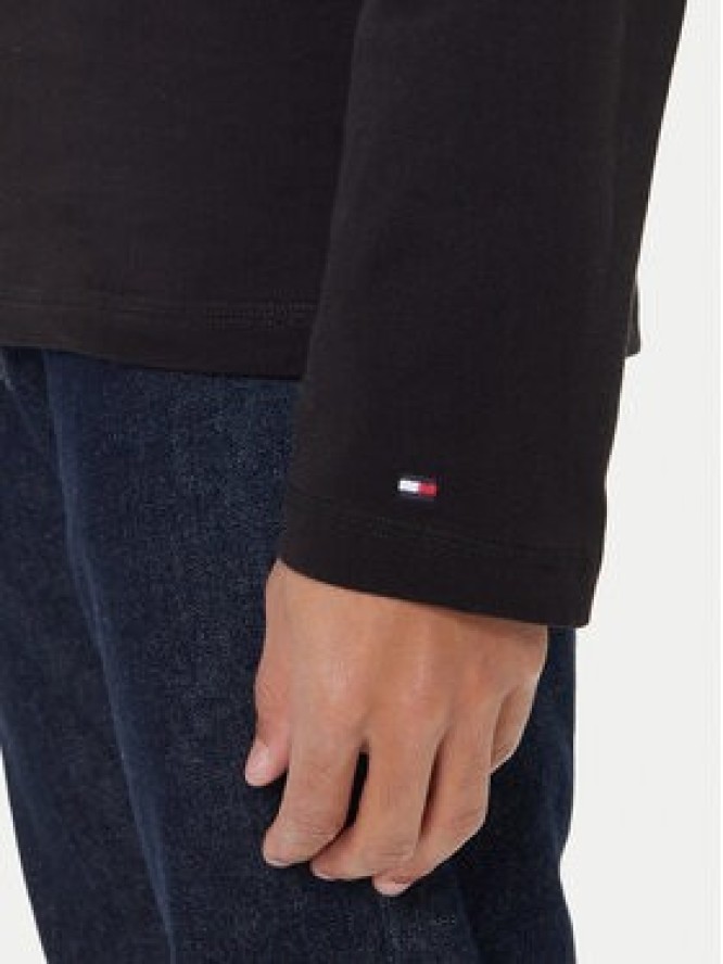 Tommy Hilfiger Longsleeve UM0UM03651 Czarny Regular Fit
