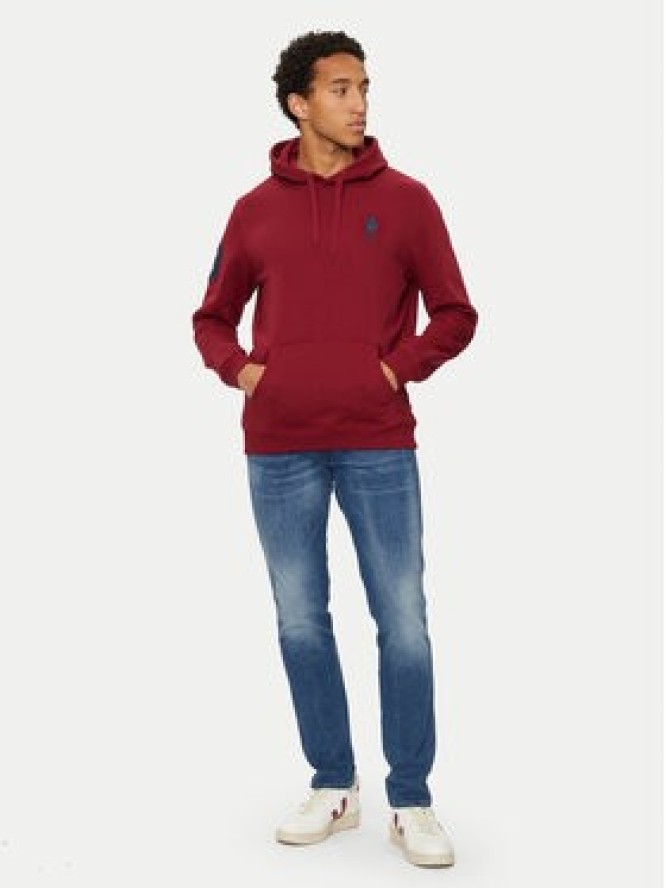 U.S. Polo Assn. Bluza MUP0683 Czerwony Regular Fit