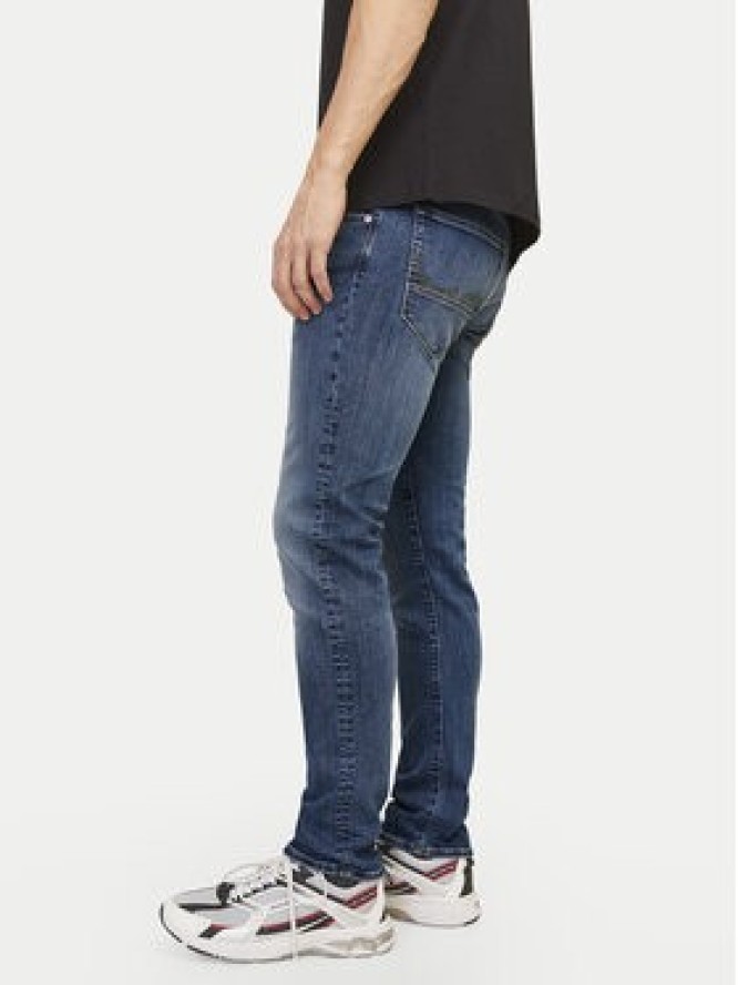 Jack & Jones Jeansy Iglenn Fox 12250486 Niebieski Slim Fit