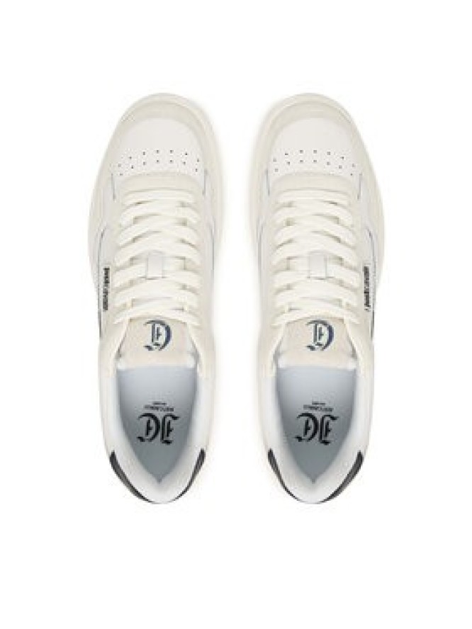 Just Cavalli Sneakersy 79QA3SB2 ZPB51 Biały