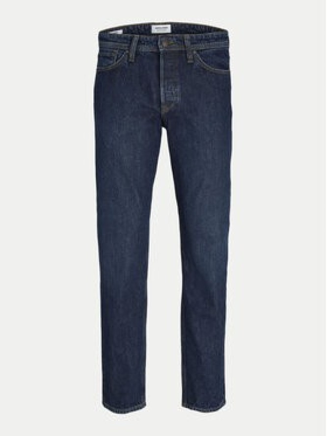 Jack & Jones Jeansy Chris 12237276 Granatowy Relaxed Fit