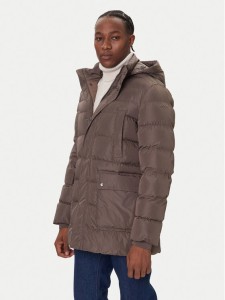 Geox Kurtka zimowa Leitan M5628B T3266 F1432 Beżowy Regular Fit