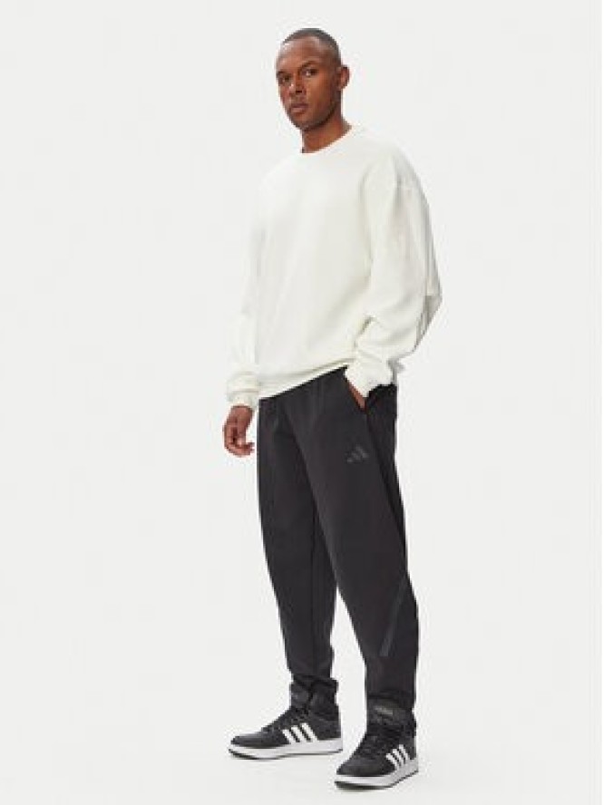 adidas Bluza Soft Lux Crew Sweatshirt KF8585 Kremowy Regular Fit