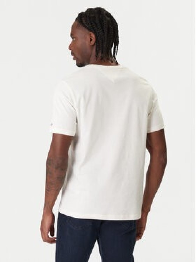 Tommy Hilfiger T-Shirt Modern Ath Graphic MW0MW41471 Écru Regular Fit
