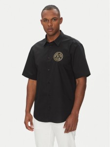 Versace Jeans Couture Koszula 78GALY11 Czarny Regular Fit