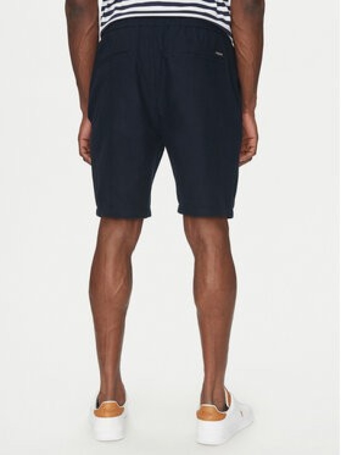 Scotch & Soda Szorty materiałowe 180322 Granatowy Regular Fit