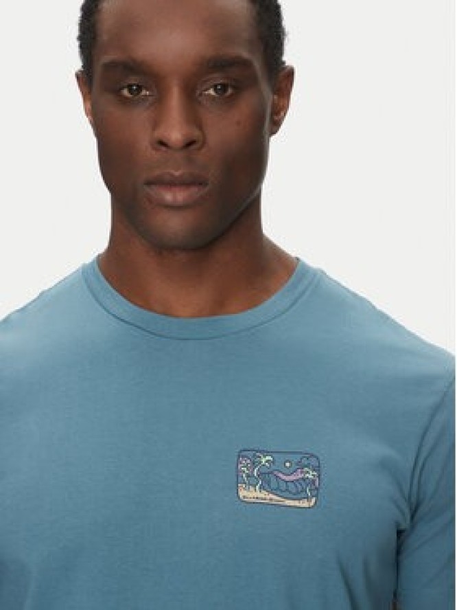 Billabong T-Shirt EBYZT00296 Niebieski Regular Fit