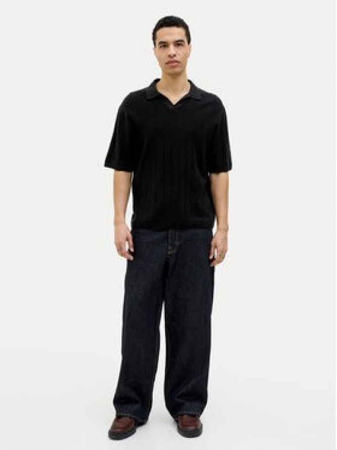 Jack & Jones Sweter Varenna 12272578 Czarny Relaxed Fit