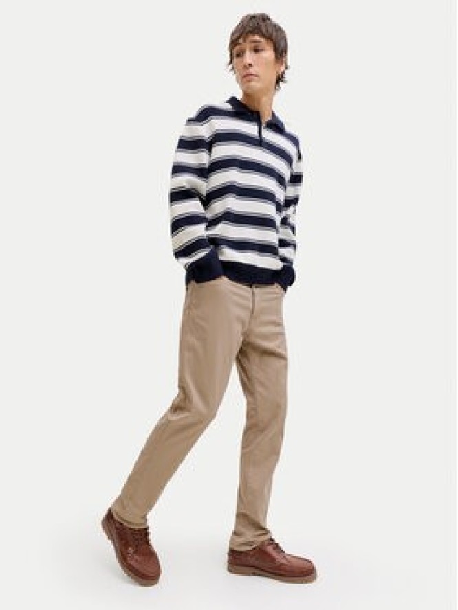 Jack & Jones Spodnie materiałowe Clark Finn 12293328 Beżowy Regular Fit