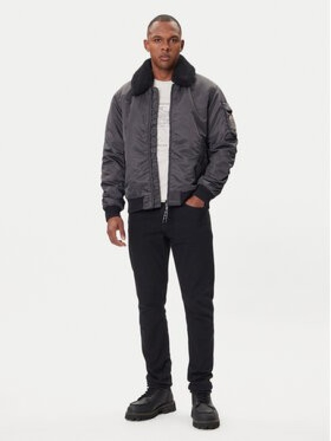 Napapijri Kurtka bomber A-Nemes NP0A891X Czarny Regular Fit