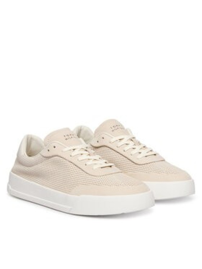 Tommy Hilfiger Sneakersy Th Court Best FM0FM05821 Beżowy