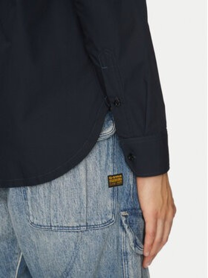 G-Star Raw Koszula Cpo Utility D26470-C973 C742 Granatowy Regular Fit