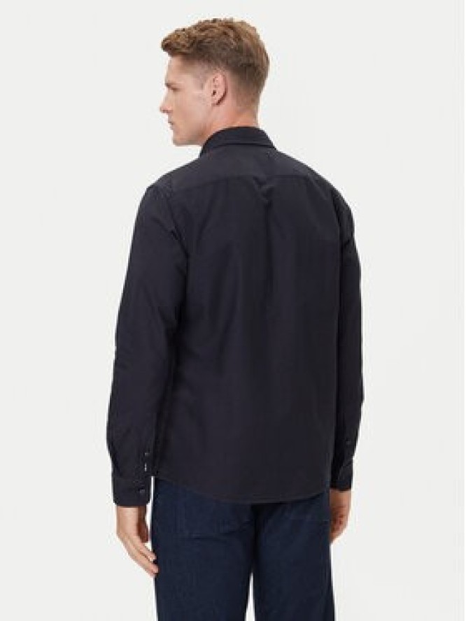 BOSS Koszula H-Roan 50544917 Granatowy Slim Fit