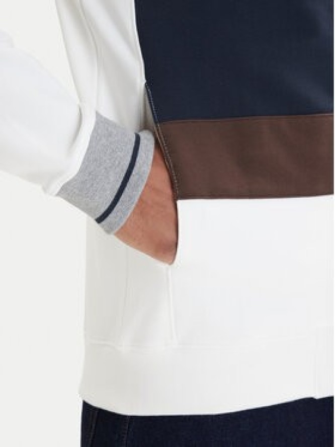 Aeronautica Militare Bluza 261FE2095UF00674 Biały Regular Fit