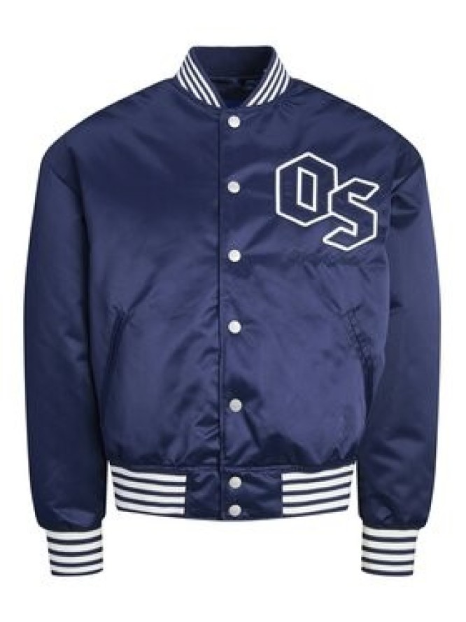 Jack & Jones Kurtka bomber Meadows 12282953 Niebieski Regular Fit