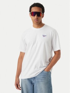 Reebok T-Shirt Aurek RK25743CCM Biały Regular Fit