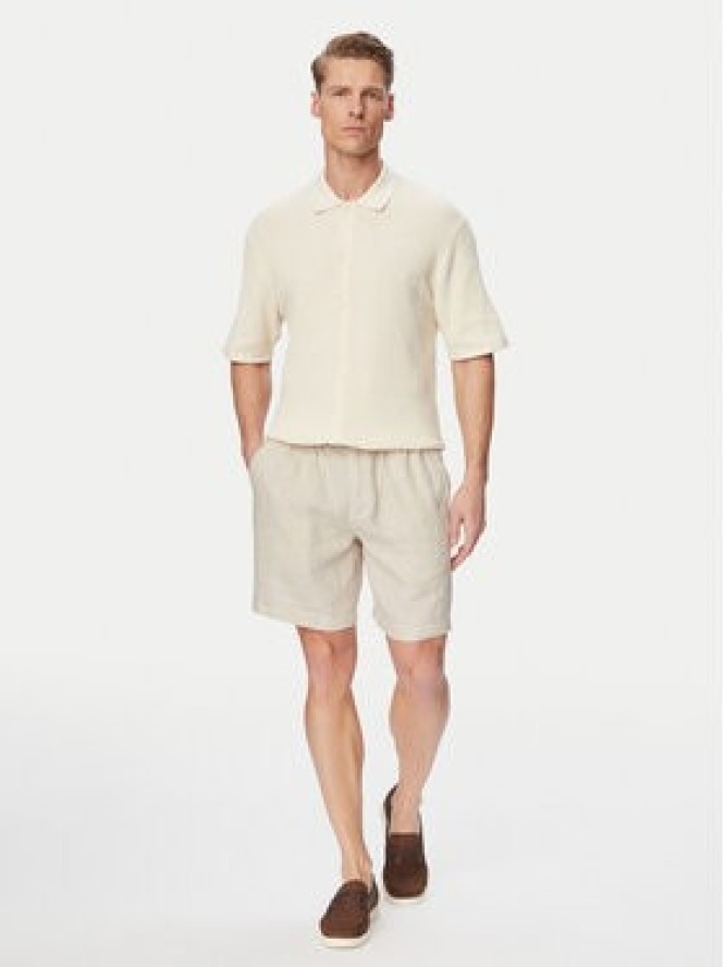 Jack & Jones Szorty materiałowe Bill 12253134 Beżowy Wide Leg