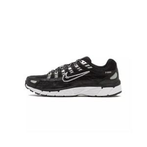 Buty Nike P-6000 Czarny Biały Srebrny Metaliczny