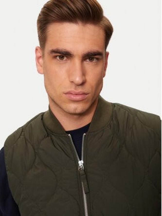 Jack & Jones Kamizelka Koda 12258386 Zielony Regular Fit