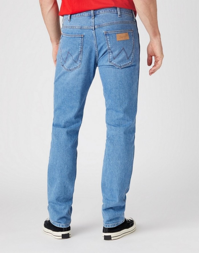 WRANGLER GREENSBORO MĘSKIE SPODNIE JEANSOWE MID TERM W15QHR18Y 112145829