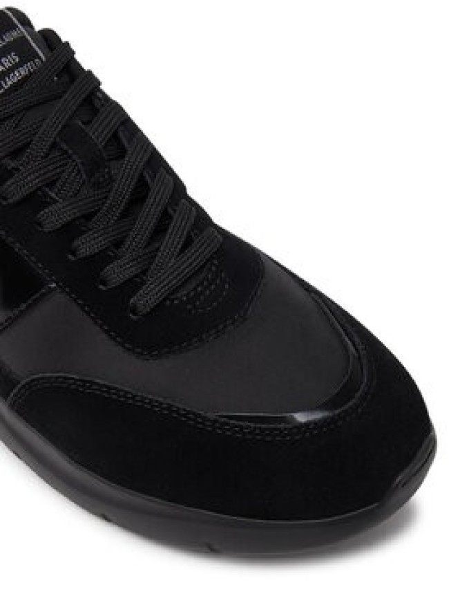 KARL LAGERFELD Sneakersy Serger KL53637 Czarny