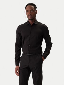 HUGO Koszula Kenno 50551242 Czarny Slim Fit