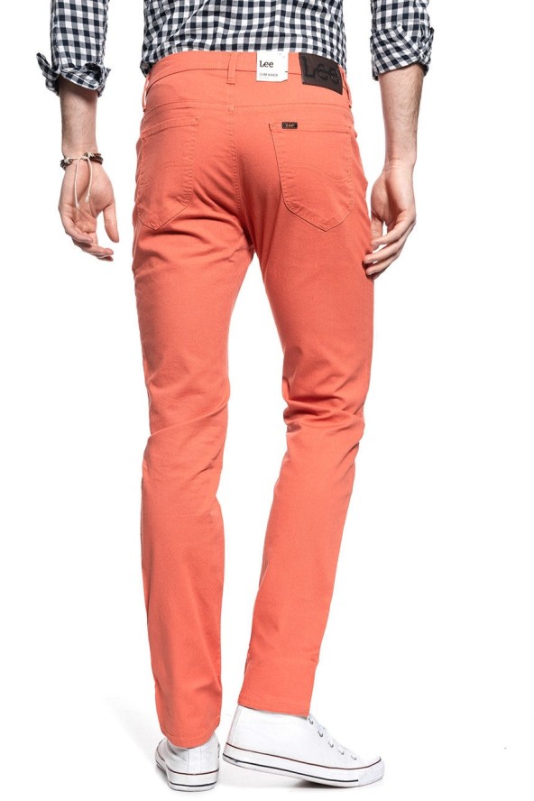 LEE RIDER MĘSKIE SPODNIE MATERIAŁOWE PAPRIKA L701LB22 112117566