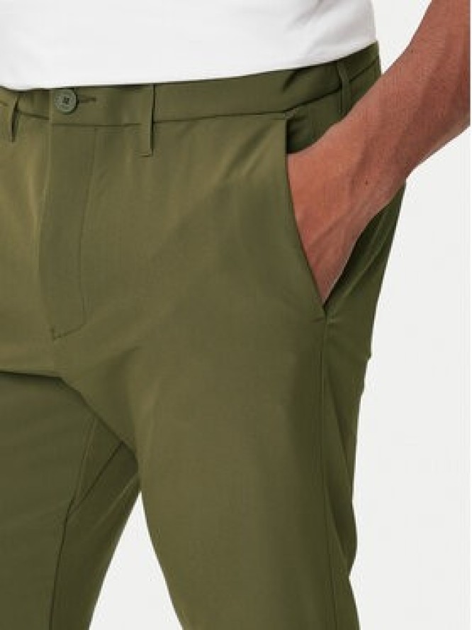 BOSS Spodnie materiałowe T_Commuter 50534303 Zielony Slim Fit