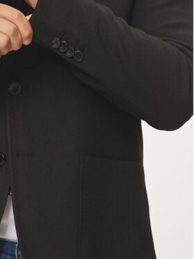 KARL LAGERFELD Marynarka 155384 544016 Czarny Regular Fit