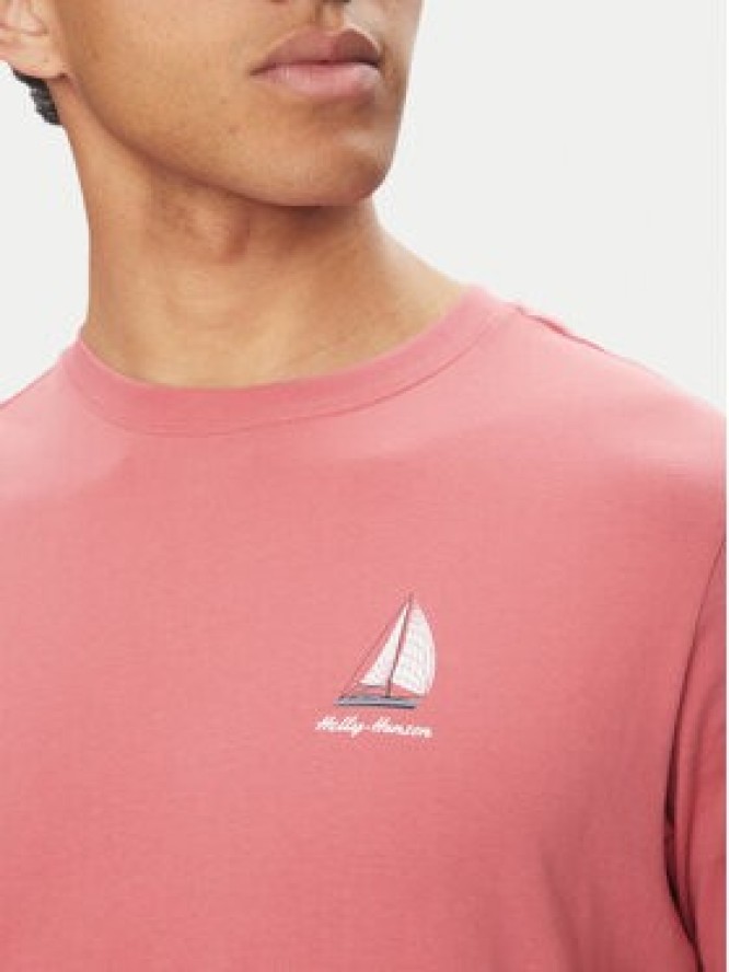 Helly Hansen T-Shirt Shoreline 54601 Czerwony Regular Fit