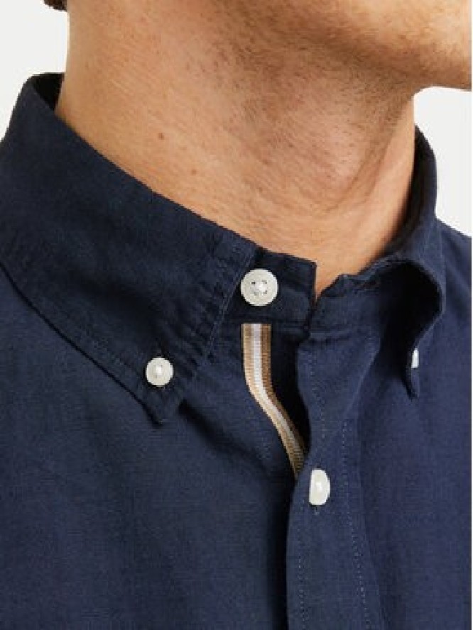 Jack & Jones Koszula Summer 12274599 Granatowy Regular Fit